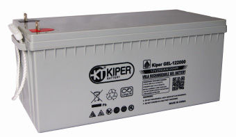 Аккумуляторная батарея гелевая Kiper GEL-122000 12V/200Ah