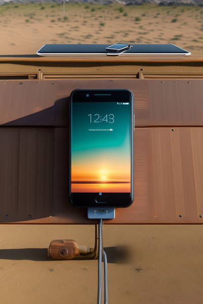 Солнечная панель для зарядки телефона