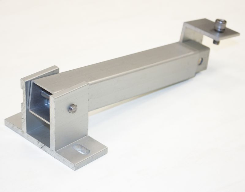 Задняя стойка с регулируемым наклоном 10-15 градусов для солнечных панелей