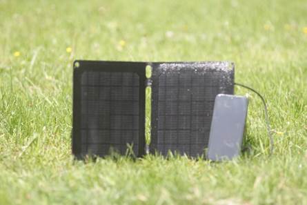Портативное солнечное зарядное устройство