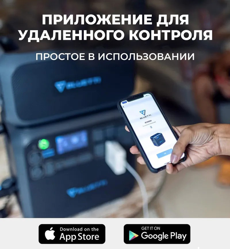 Портативная зарядная электростанция Bluetti AC200MAX Портативная зарядная электростанция Bluetti AC200MAX