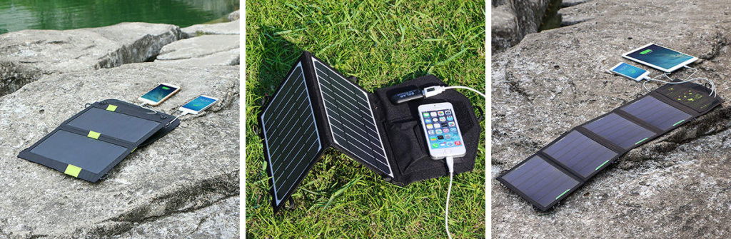 Солнечное зарядное устройство E-Power 16 Вт Солнечное зарядное устройство E-Power 16 Вт