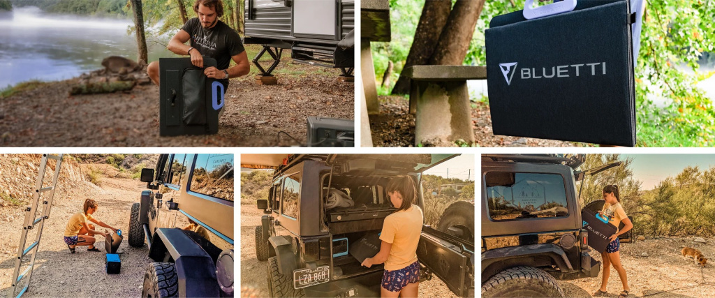 Солнечная складная панель Bluetti PV120