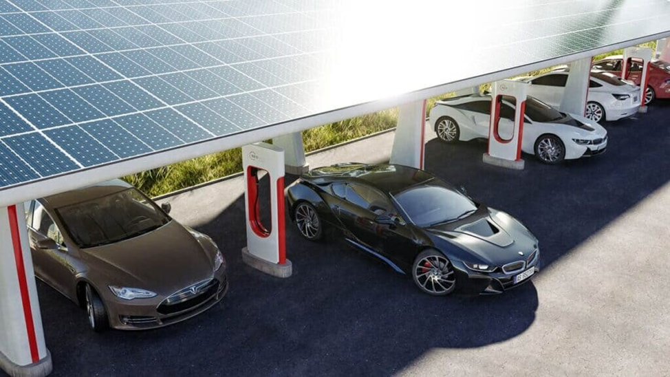 Зарядные станции для электромобилей