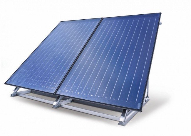 плоский солнечный коллектор