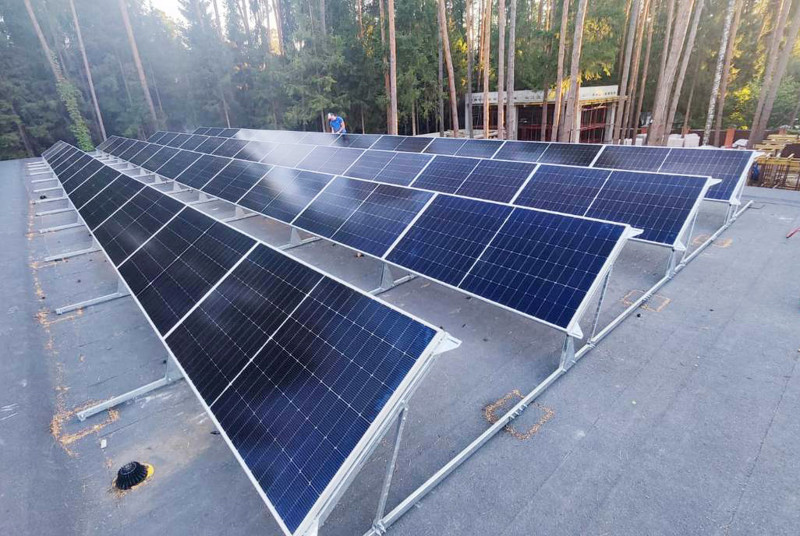 Купить Солнечная панель Solar Panel MPM5 (черный) в Минске - цена, характеристики, гарантия!
