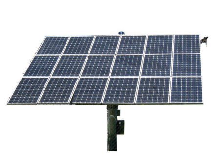Трекер для 18 солнечных панелей мощностью до 6.5 кВт