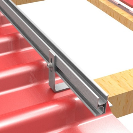 Комплект для крепления 5-и солнечных батарей на крыше