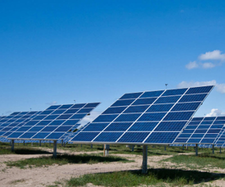 Трекер для 24 солнечных панелей мощностью до 10 кВт