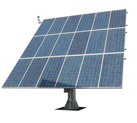 Трекер для 18 солнечных панелей мощностью до 6.5 кВт