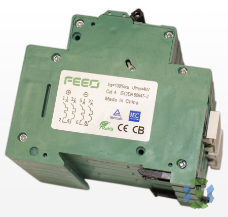 Автомат защиты постоянного тока FPV-63-1000-4P (16A)