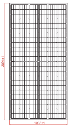Монокристаллическая солнечная панель Einnova Solarline ESM-450S PERC