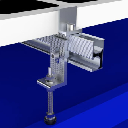 Универсальное крепление для рейки