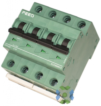 Автомат защиты постоянного тока FPV-63 63A 1000В 4P