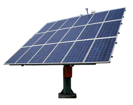 Трекер для 18 солнечных панелей мощностью до 6.5 кВт