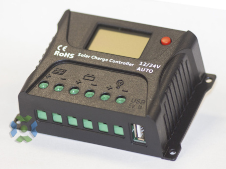 Солнечный контроллер заряда HP2410 10A 12/24в