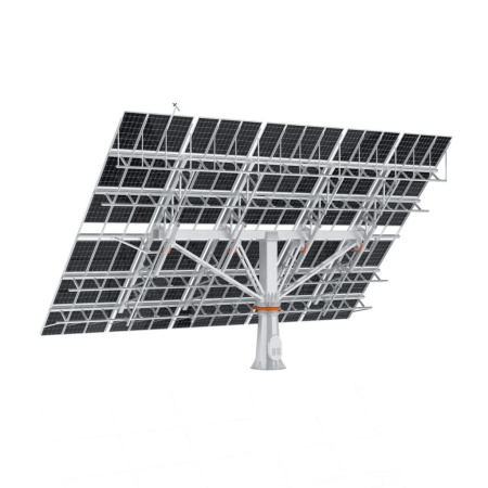 Трекер для 10 солнечных панелей  мощностью до 4.5 кВт