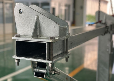 Трекер для 21 солнечных панелей мощностью до 9 кВт