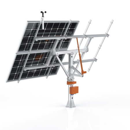 Трекер для 4 солнечных панелей  мощностью до 1.5 кВт