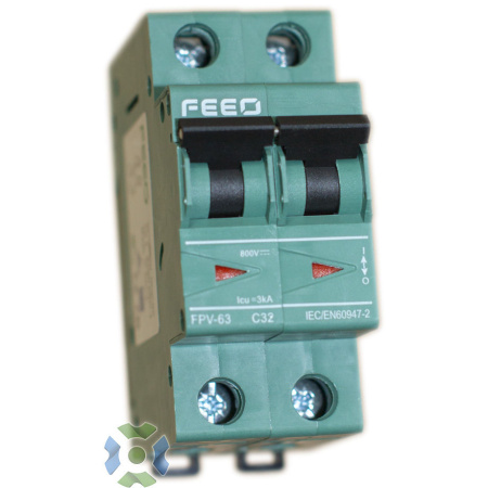 Автомат защиты постоянного тока FPV-63 16A 800В