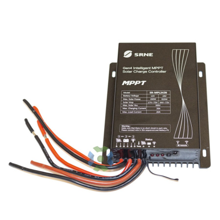Контроллер заряда SRNE SR-MPL2420 20А (12/24В) MPPT