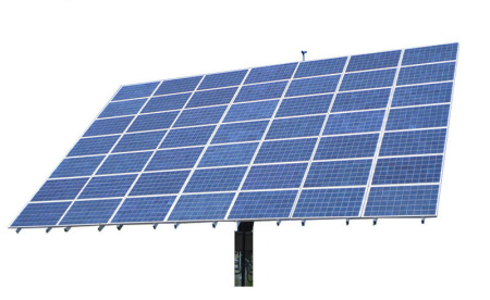 Трекер для 49 солнечных панелей мощностью до 18 кВт