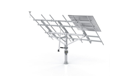 Трекер для 16 солнечных панелей мощностью до 6 кВт