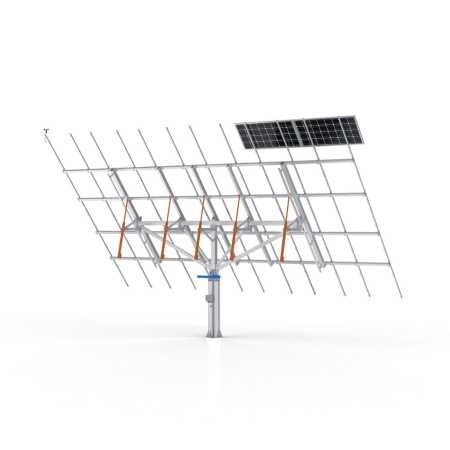 Трекер для 42 солнечных панелей мощностью до 18 кВт