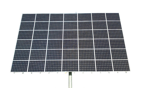 Трекер для 42 солнечных панелей мощностью до 18 кВт